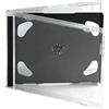 MasterStor, custodia per CD/DVD doppia da 10,4 mm, per 2 CD, con vassoio in nero (confezione da 1, 2, 5, 10, 25, 50, 100 pezzi)