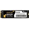 LinkMore XE400 Pro 256 GB NVMe SSD M.2 2280, PCIe Gen4 x4 (PCIe 4.0), SSD interno, fino a 3600 MB/s in lettura e 1500 MB/s in scrittura, per dispositivi con slot NVMe M.2 2280