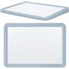kwmobile Custodia in Silicone per Apple Magic Trackpad Cover - Protezione AntiGraffio - Custodia Protettiva - Morbido Guscio Antiurto - Blu Chiaro