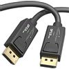 KabelDirekt - Cavo DisplayPort 8K 2.0 - 5 m - Cavo DP 2.0 con schermatura A.I.S. speciale per PC gaming/laptop gaming e risoluzioni 4K / 8K ad alta definizione o super veloci 144Hz, 240Hz o 360Hz