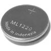 BenjiPower - ML1220 1220 Litio Ricaricabile Batteria Pulsante 3V