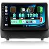 SIXWIN 8 Core 6+128G Android 15 Autoradio per Ford Fiesta 2009-2017 con CarPlay/Android Auto/DSP, 9 Pollici HD Touch Schermo Stereo con WiFi GPS Bluetooth 5.0 FM RDS MirrorLink 32 EQ+Telecamera