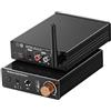 BKELHS Ricevitore Bluetooth 6.0, adattatore audio wireless ad alta risoluzione con bassa latenza che supporta chiavette USB, jack da 3,5 mm, chiamate, per vecchi stereo/altoparlanti cablati