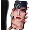 Cavdycidy Custodia a specchio compatibile con iPhone 16 Pro Max, protezione completa della fotocamera, protezione dalle cadute, antiurto, morbida, protettiva, sottile, argento