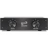 Dynavox AUX-S Pro, possibilità di commutare tra 5 ingressi Sorgenti stereo (Platino CD, DVD, Radio ecc...), 2 Uscite amplificatori (stereo, Surround), Nero