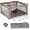 INNOVACIONES MS Box Recinto 120x120 L Beige Pieghevole
