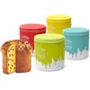 Panettone Santero (colore A Scelta) Colorone Al Brachetto D'acqui kg 1 Latta