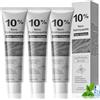 Toivize 3 Pezzi Dentifricio all'Idrossiapatite Senza Fluoro, Nano Idrossiapatite per la Cura dello Smalto, Pulizia Profonda e Alito Fresco alla Menta, 120g per Tubo