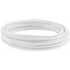 MOCNT 6mm Guaina Cavi PET Guaina Cavo Intrecciata Manicotto Espandibile | Guaina Fili Elettrici Gestione dei Cavi Flessibile Ordinato Protettivo Tubo Guaina Isolante Bianco 10 Metri
