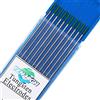 TEN-HIGH - Saldatura TIG elettrodi di tungsteno puro WP, 3,2 x 175 mm, 10 pezzi per confezione