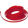 MOCNT 4mm Guaina Cavi PET Guaina Cavo Intrecciata Manicotto Espandibile | Guaina Fili Elettrici Gestione dei Cavi Flessibile Ordinato Protettivo Tubo Guaina Isolante Rosso 10 Metri