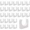 gvivej Fascetta Stringitubo Plastica, 30 Pezzi Fascetta Stringitubo, Fascette per Tubi Ppr da 32 mm, Fascette per Laghetto, per Piscina, Lavatrice e Giardino, Viti non Incluse