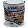 laiv Impregnante Colorato per Legno - 0,750 LITRI - Ideale per un aspetto Satinato e Protezione Duratura Senza Carteggiare - Aquakolor (Ciliegio)