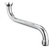 Schläfer 400313 | Canna di Ricambio Universale per Rubinetto Cucina, Girevole a S per Gruppo Rubinetto a Muro, Ghiera 3/4 x 20cm, Compatibile con Aeratore Neoperl Anticalcare per Risparmio Acqua M22