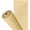 SATURNIA Rete Ombra Rotolo 1,5 x 50 Metri, Riduce Le Radiazioni, Protezione Giardino e Terrazza, Regola Temperatura, Beige