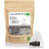 FRISAFRANO | Tè nero Earl Grey biologico in piramidi 60 unità | 120g | Antisettico | Foglie di tè nero | Energizzante | Bustine di tè nero | Tè Fresco e Floreale | conte grigio | Tè conte grigio | tè