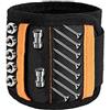 Xrten Bracciale Magnetico Porta,Polsino Magnetico da Uomo Braccialetto Magnetico per Uomo