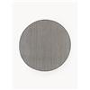 Westwing Collection Tappeto rotondo in lana tessuto a mano Amaro - Grigio