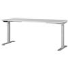 GERMANIA DIE MÖBELMACHER Germania Scrivania 7909-583, in grigio chiaro/argento, regolabile in altezza, 180 x 120 x 80 cm (LxAxP)