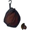DALAETUS Leggero Borsa per Palloni con Coulisse e Gancio, Borsa per Palloni per Trasporto di Palloni da Basket, Pallavolo e Calcio, Borsa per Palloni per Atleti, Allenatori (Nero)