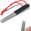 BFQZ 1 affilatrice per freccette con scanalatura a V, affilatrice per freccette diamantata, portatile, affilatrice per freccette con scanalatura a V, strumento portatile per affilatura rapida per pesca e