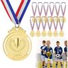 KARELLS Medaglie per Bambini, Winner Medaglie Bambini, Winner Medaglie Bambini con Nastri, Medaglie Metallo Calcio, Medaglie Premiazioni Metallo, Medaglie Bambini in Metallo, Medaglie Premiazioni