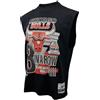 Mitchell & Ness NBA Chicago Bulls 3-Peat Champions Muscle Canotta Nero Finals 1993 - M