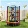 VivaGarden Trampolino per Bambini 3-6 Anni con Rete di Sicurezza ø160x190 cm