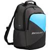 Dunlop Sports Dunlop FX Performance Padel Backpack - Borsa da racchetta compatta 20-L - Nero/Gun Metal/Cian - Design Multisport Leggero