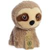Aurora, 35081, Mini bradipo Eco Nation, 13cm, peluche, marrone