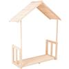 TP Toys TP Playhouse - Veranda in legno, certificato FSC, facile da costruire, amplia lo spazio di gioco, adatta a case giochi TP Buttercup Cottage, divertimento all'aperto dai 2 anni in su