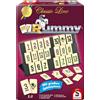 Schmidt Spiele 49474 MyRummy Classic Line - Gioco di carte con grandi pietre da gioco, in una scatola di metallo