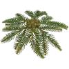 Flair Flower Decorazione per abete, diametro 27 cm, decorazione per Natale, corona dell'Avvento, decorazione da tavolo, colore verde abete, conifere, decorazione natalizia, decorazione floreale