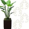 Wjelet 4 supporti per piante da appartamento, Monstera, supporto per piante in metallo, robusto supporto per piante rampicanti e piante rampicanti
