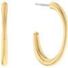 Calvin Klein Orecchini a cerchio da donna Collezione PLAYFUL ORGANIC SHAPES Oro giallo - 35000347