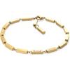 Calvin Klein Bracciale a Maglie da Uomo Collezione CK ESSENTIAL LINKS in Acciaio Inossidabile con placcatura ionica Oro Giallo - 35100073
