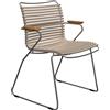 Houe - Poltrona Click - Beige - Acciaio termolaccato - Designer Henrik Pedersen