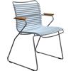 Houe - Poltrona Click - Blu - Acciaio termolaccato - Designer Henrik Pedersen