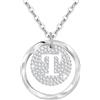 Tusuzik Regalo Per San Valentino — Collana Personalizzata Con Iniziali A-Z In Argento Sterling 925, Un Gioiello Regolabile Per Tua Moglie, Fidanzata O Mamma.