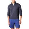 Amazon Essentials Felpa con Collo a Lupetto Leggera in Spugna Francese con Cerniera Sul Collo Uomo, Carbone Puntinato, M