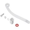 SG Store 1 Set Di Parti Di Manovella Per Ponte Vibrato Tremolo In Metallo Argentato Compatibile Con Bigsby Chitarre