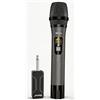 Bietrun Wireless Microphone, Uhf Metal Dynamic Handheld Karaoke Mic, Rechargeable Receiver (Work 6hs), 160ft Range, for Karaoke