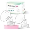 Maymom Parti per Tiralatte a Collo Largo 17 mm (2 Pezzi), Compatibili con Spectra S1 e S2, Incluse Flange a Bocca Larga, Ricambio Compatibile per Scudi Spectra