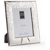 ARTÉ 13x18 Cornice per foto, Made in Italy, ALBERO della VITA, elegante placcata in argento, Silver Plated antiossidante, Bellissima cornice in Silver Plated con retro in legno mogano E122/13x18