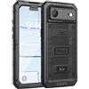 Beeasy Cover per iPhone 17 Air IP68 Impermeabile Custodia Militare Antiurto Resistente 360° Metallo Armor Protezione Schermo Integrata Rugged Robusta Indistruttibile Subacquea Antipolvere Nero