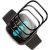 Rnnmeeko Pellicola Protettiva per Fitbit Versa 4/Versa 2 Vetro Temperato, 3 Pezzi TPU Pellicola Film, 3D Flessibile Anti-Scratch Protezione Schermo Pellicola, Senza Bolle, HD - Anti-Graffio
