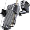 GUANDA TECHNOLOGIES CO., LTD. 2024 Supporto Telefono Auto Ventosa, Robusti Porta Cellulare Automobile Cruscotto, Girevole 360° Silicone Antiscivolo Parabrezza Porta Telefono Auto Universale Per iPhone Samsung Xiaomi Smartphones