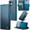 Rerzoiro Cover per Xiaomi Redmi 13 /Poco M6 4G Custodia Portafoglio [Blocco RFID] Premium Pelle PU Wallet Case Flip Libro con Porta Carte Slot Supporto Flip Case per Xiaomi Redmi 13 /Poco M6 4G, Blu