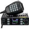 Retevis RA25 Mobile Ricetrasmettitore, Doppio Monitor Dual Band, 5W/20W,500 Canali,5 Toni/2 Toni/DTMF, Display TFT da Mini Mobile Radio(1 Pezzo, Nero)