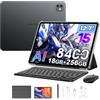 Blackview Link 8 13 Pollici Tablet con Tastiera e Mouse, 18GB+256GB Android 15, 4 Altoparlanti, Widevine L1, 2.4K FHD+, 8400mAh, 16MP+13MP, 5G WiFi Tablet PC Mode,OTG,Protettiva+Penna intelligente